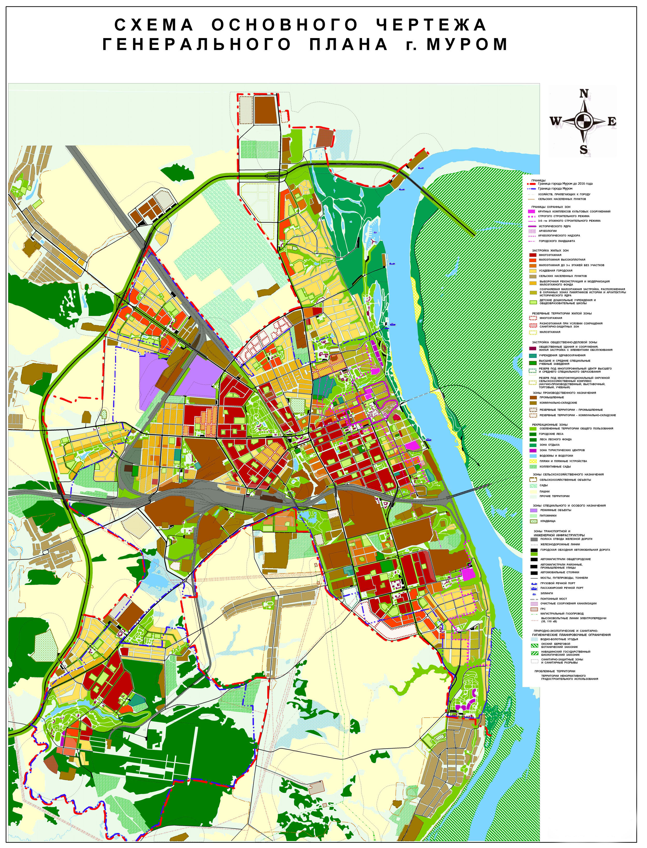 Генеральный план г муром